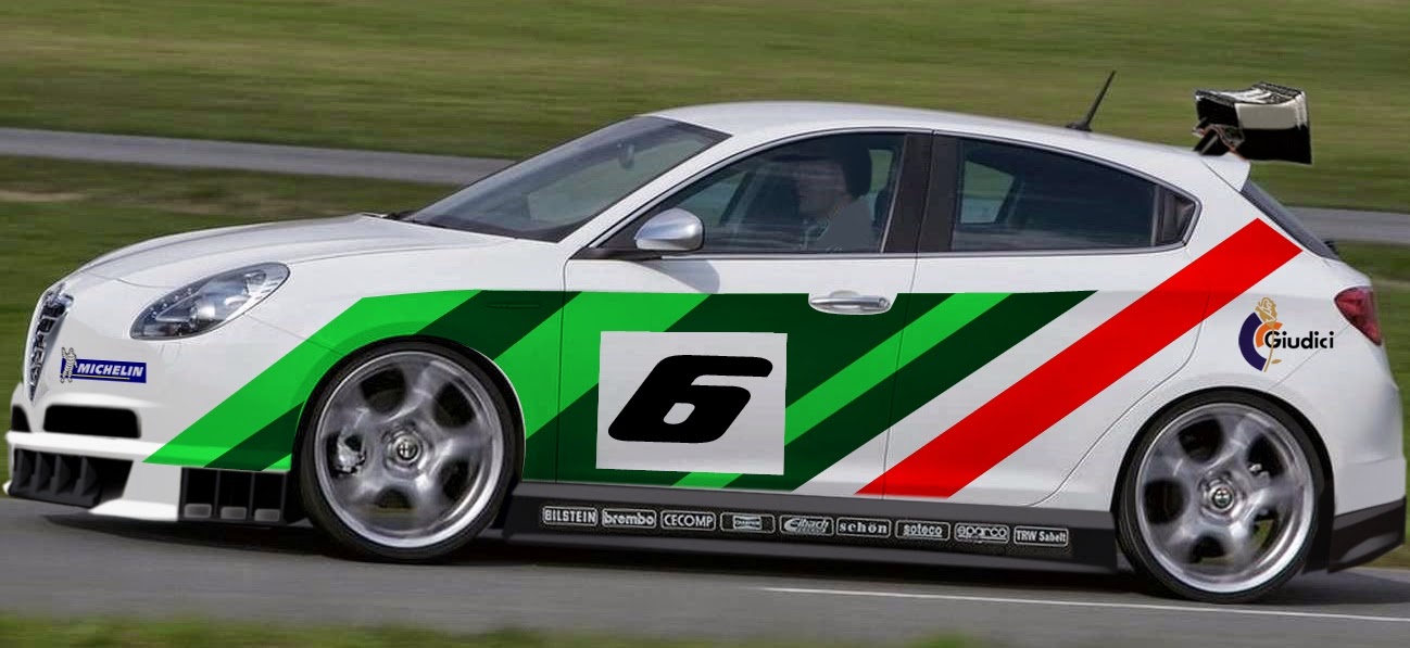 Alfa in pista col Team Giudici