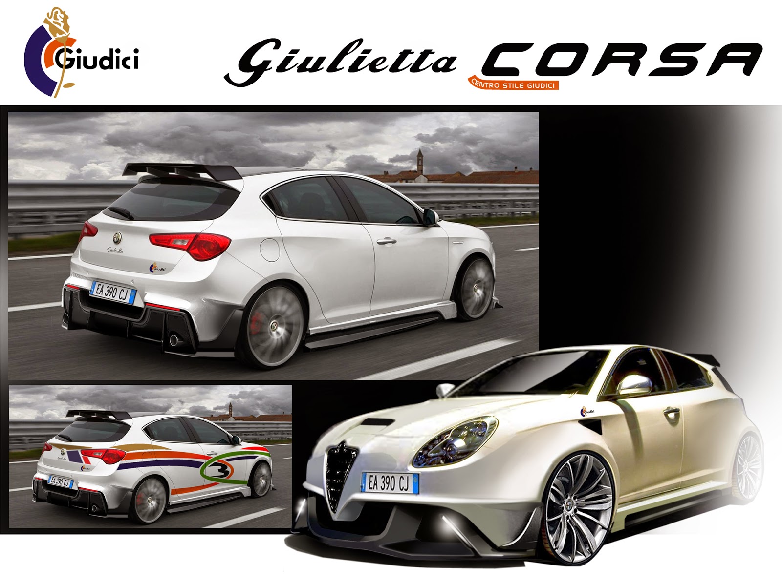 Alfa in pista col Team Giudici